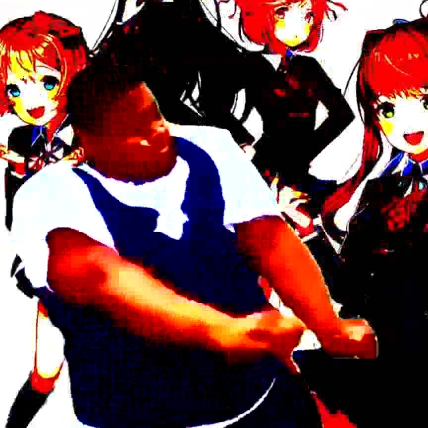 big ***** dances to ddlc