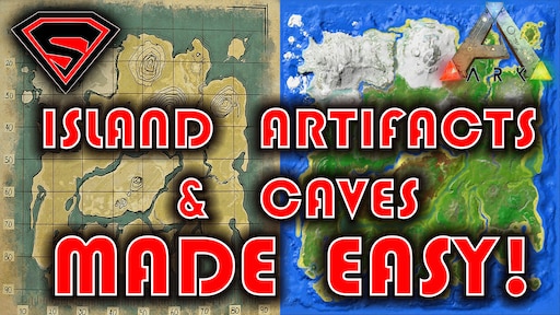 Soobshestvo Steam Rukovodstvo Ark Survival Evolved The Island Artifacts Caves Made Easy