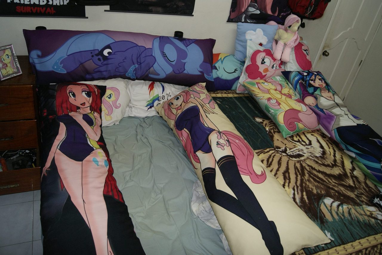 Decorate your bedroom with anime posters and bodypillows ! 