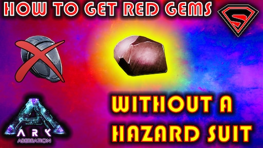 Steam Community :: Guide :: HOW TO GET RED GEMS WITHOUT A HAZARD SUIT IN  ARK ABERRATION & HOW TO BUILD A ROLL RAT GEM FARM
