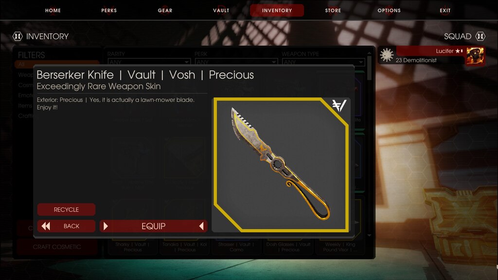 Steam Community Screenshot For My 2nd Lowest Used