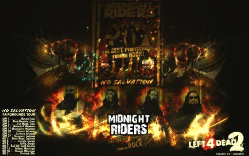 Midnight ride. Left 4 Dead Midnight Riders. Left 4 Dead 2 Midnight. Left 4 Dead 2 Полуночные всадники. Группа Midnight Riders.