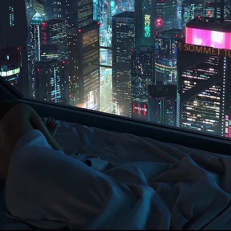 2AM Cyberpunk High Rise Apartment | Skeor