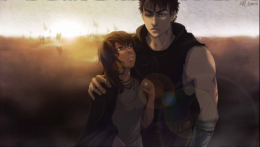 Guts and Casca. 