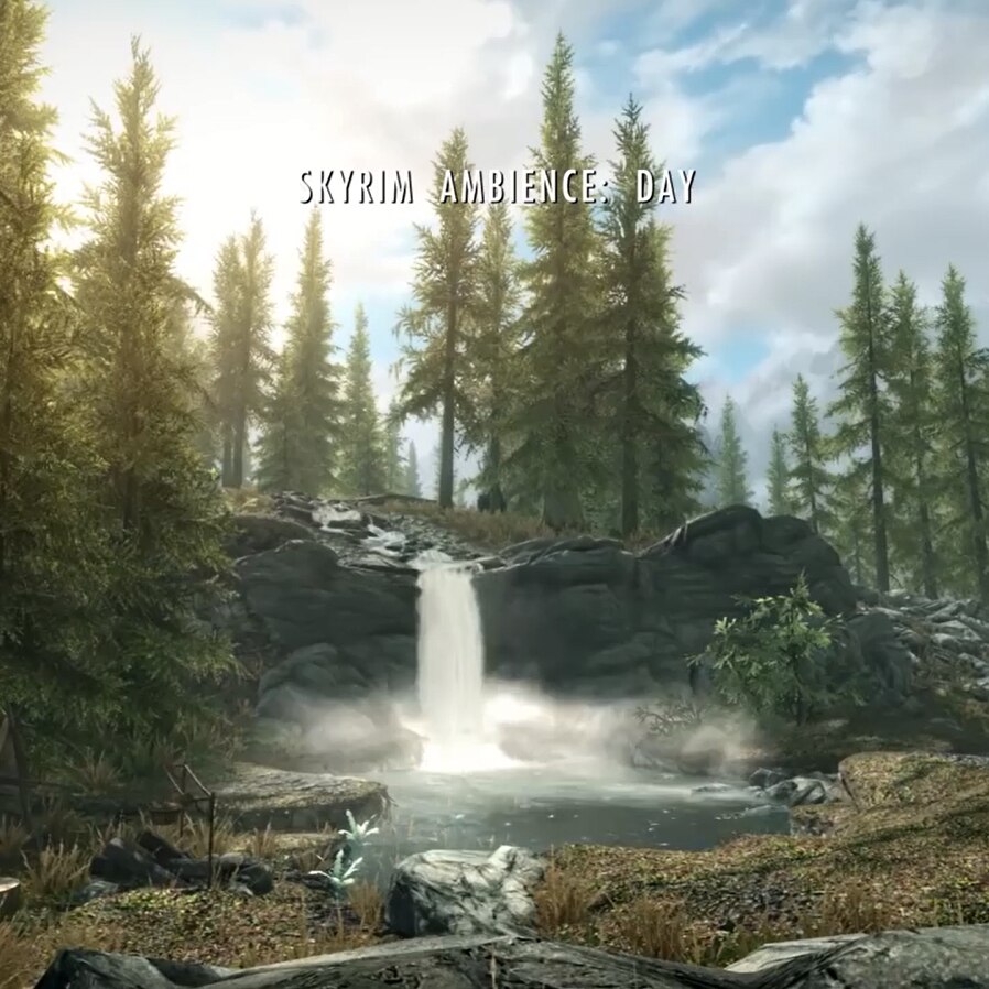 Skyrim Ambience / 1280 X 720 / HD / ASMR / Day