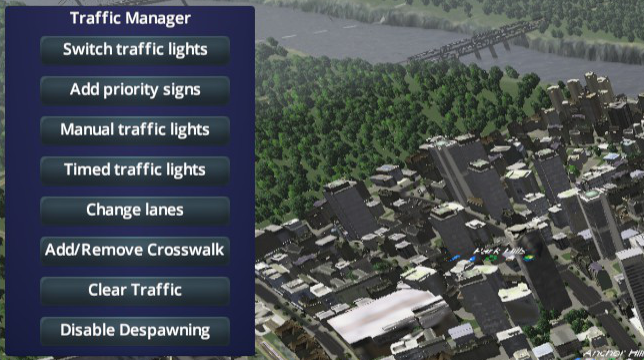 cities skylines tmpe manual traffic lights