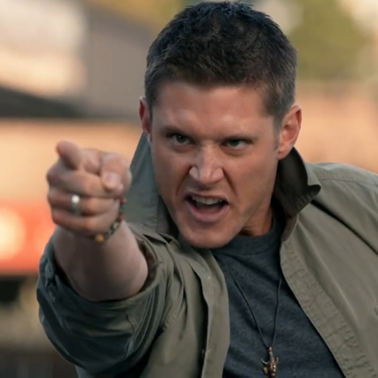 Supernatural Dean Dancing eye of the tiger