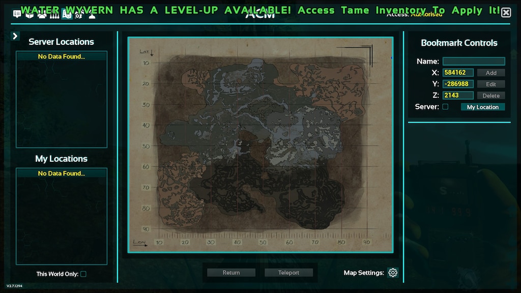 Steam Community Screenshot Aberration Secret Location 3 Acm Map Coords D