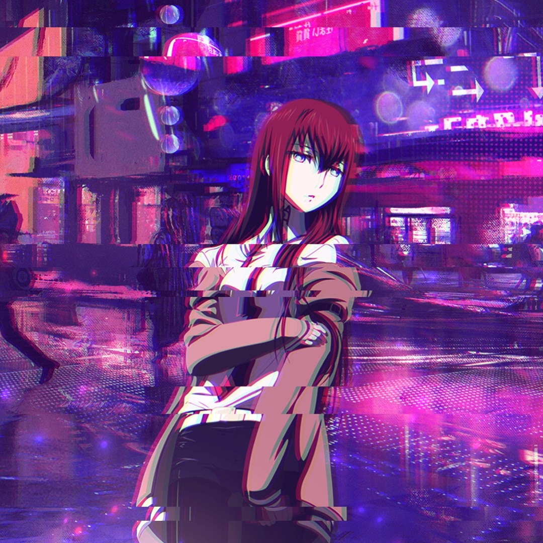 Makise Kurisu Cyberpunk / Glitch Theme [Steins Gate]