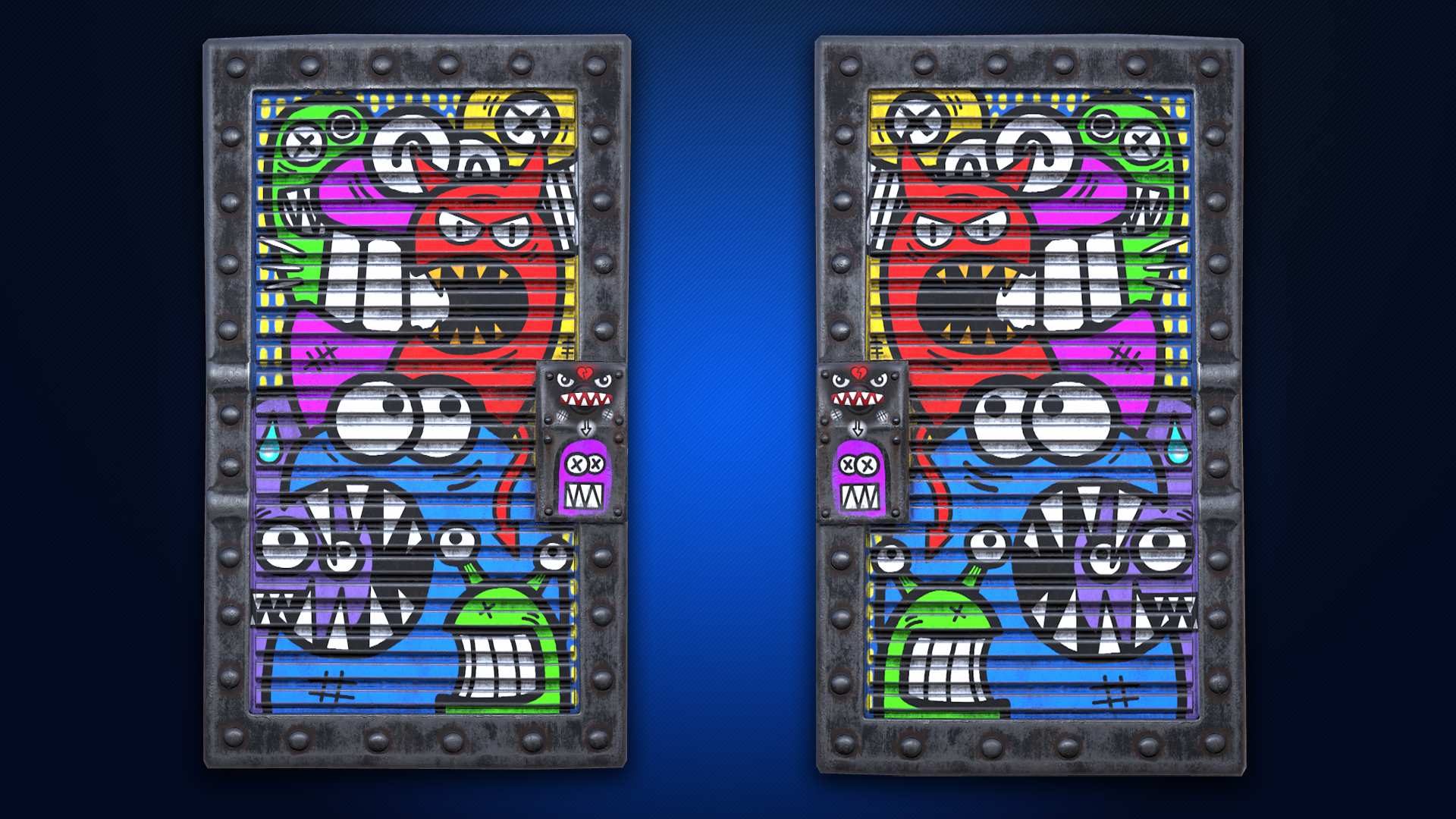 Urban Night Door