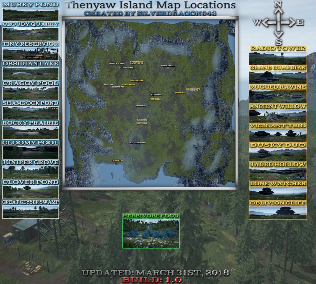 Steam Community Thenyaw Island Unofficial Map Updated 7 11