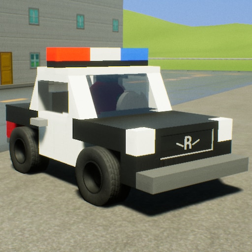 Steam Workshop Roblox Police Car - thairoblox