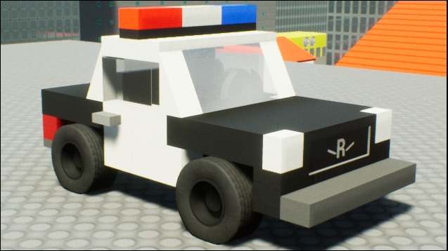 Steam Workshop Roblox Police Car - gray roblox car