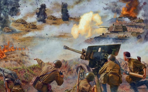 Великих сражений второй мировой. Курская битва 1943. Бой Курская дуга 1943.