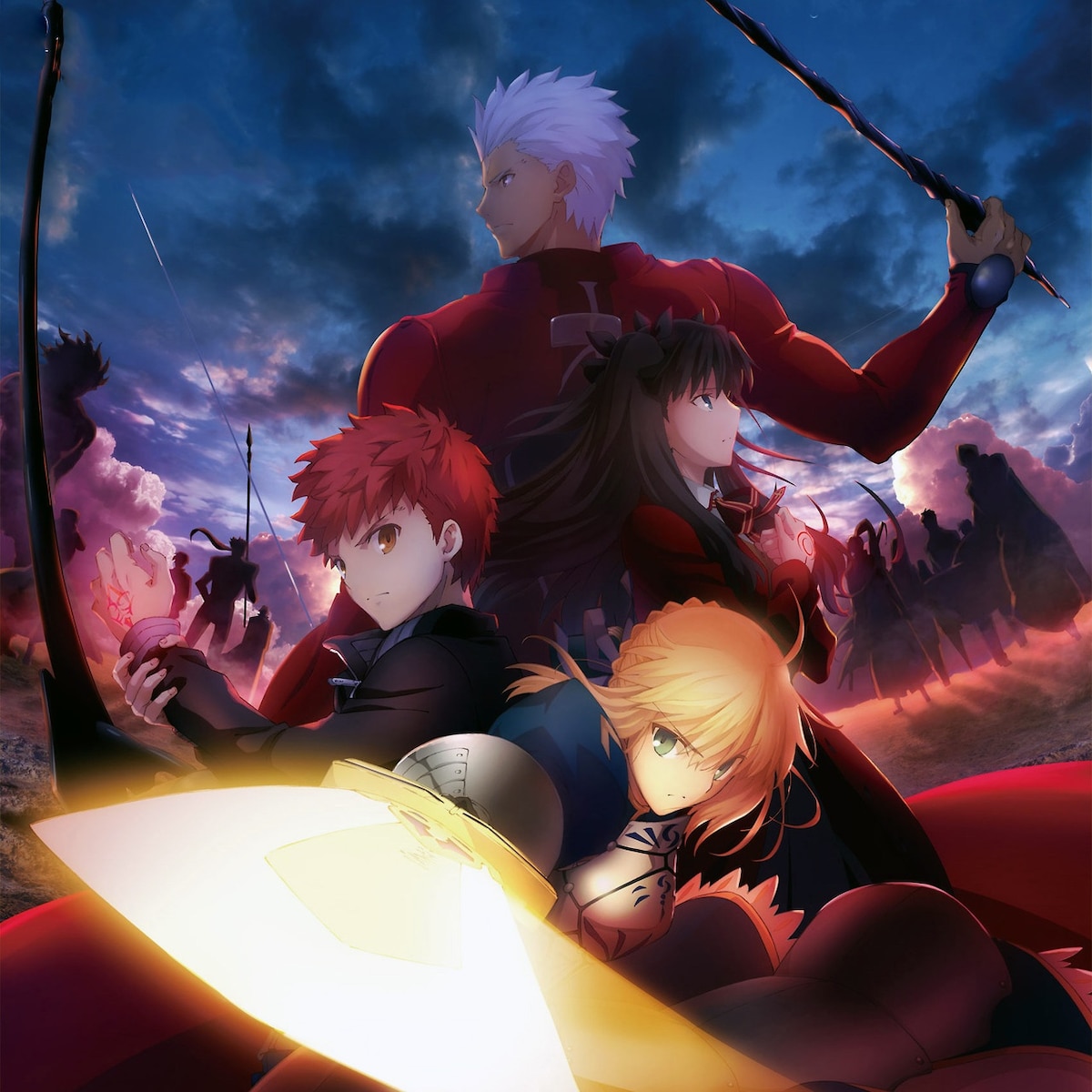 Fate/stay night: Unlimited Blade Works OP [1080p/60fps]