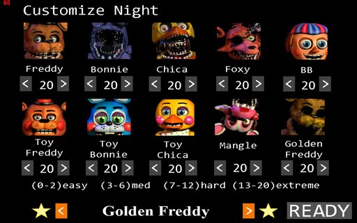 Five Nights Freddy's 7 кастом Найт