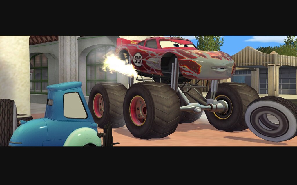 Cars mater discount national monster mcqueen