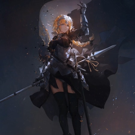 Fate Apocrypha Sudba Apokrif Ruler Ruler ルーラー Jeanne D Arc 1080p Wallpapers Hdv