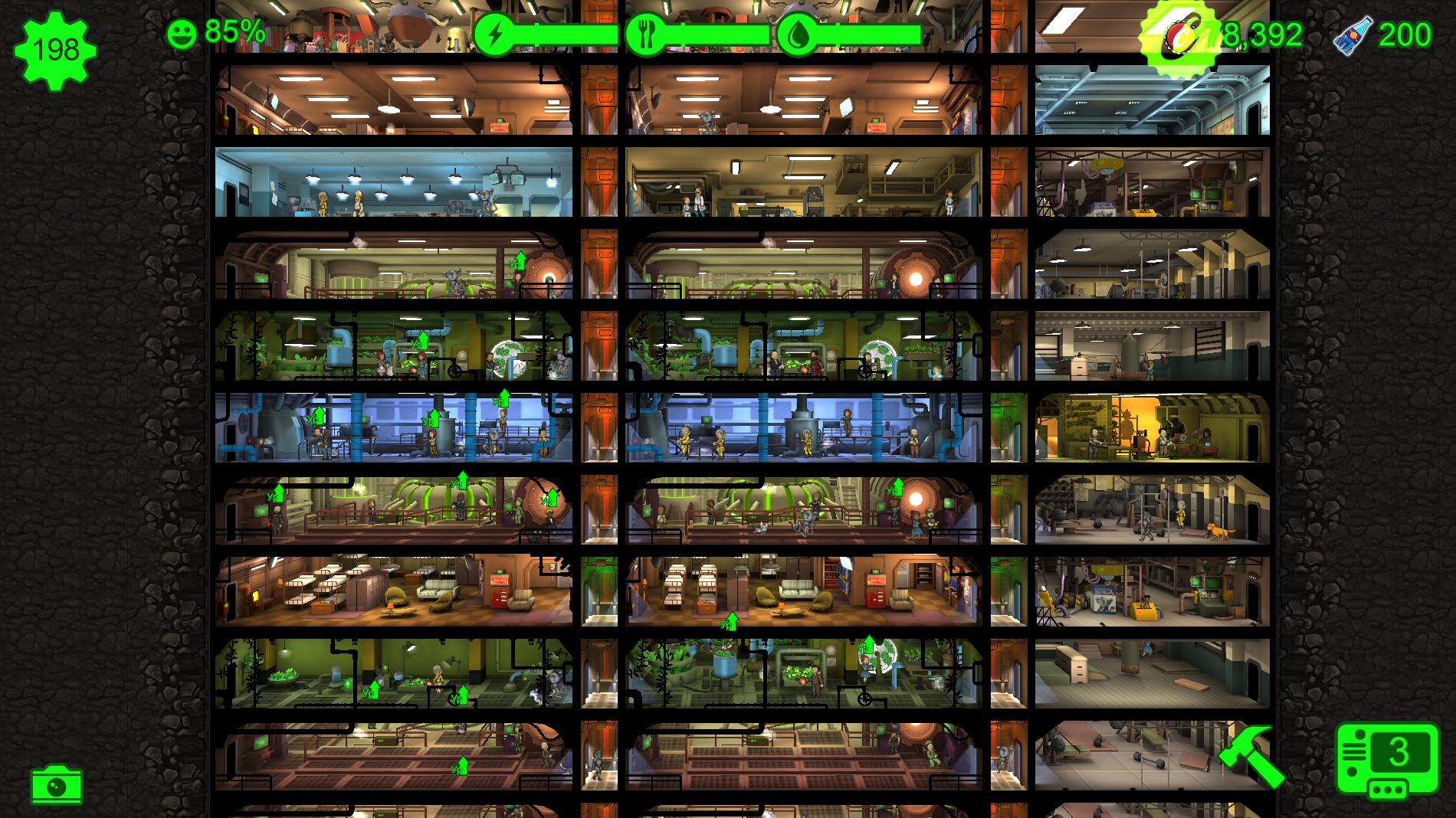 build your own fallout shelter