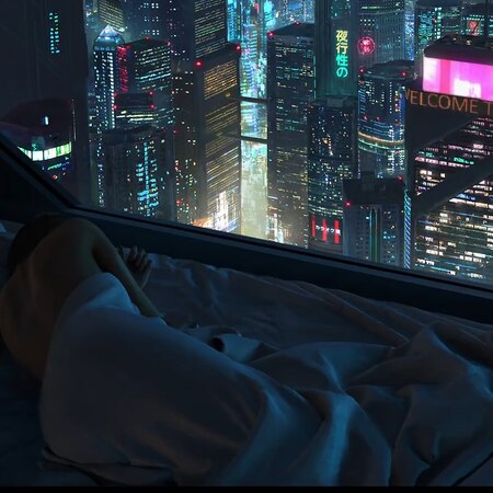 2AM Cyberpunk High Rise Apartment | Skeor | V2