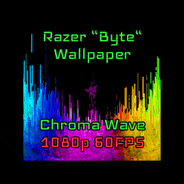 Steam 创意工坊 Razer Byte Wallpaper Chroma Wave 1080p 60fps