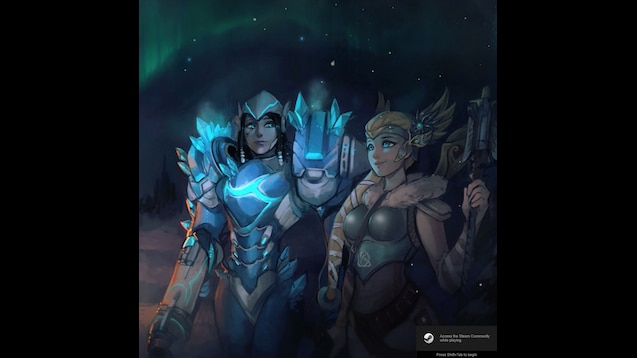 Frostbite Pharah and Valkyrie Mercy