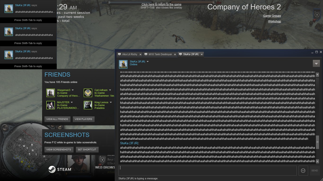 4 different company of heroes in steam library