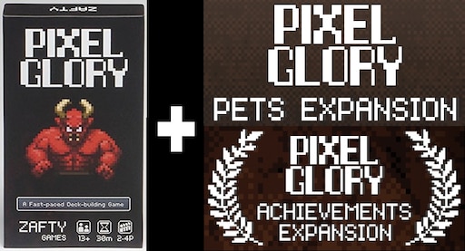 Pixel Glory Boardgame Signed by Devs sold