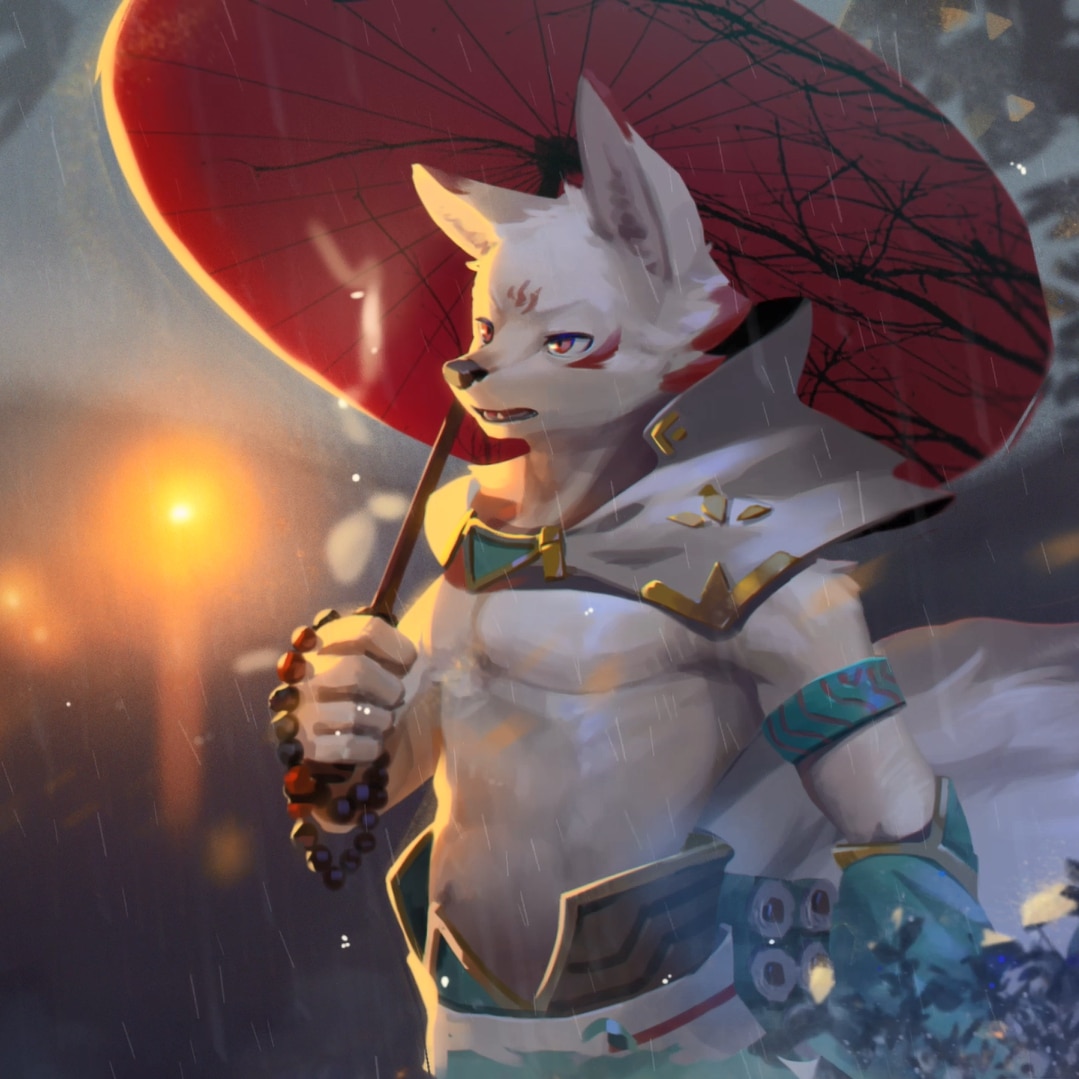 【Furry】autumn rain 2560*1440