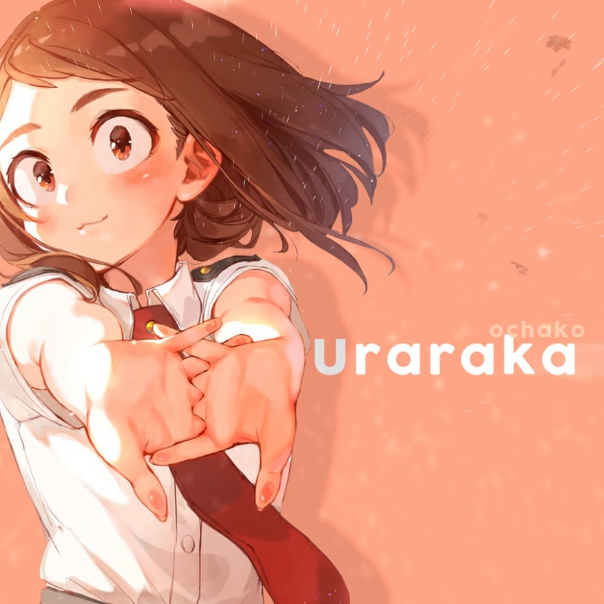 Uraraka Animated - Boku No Hero Academia