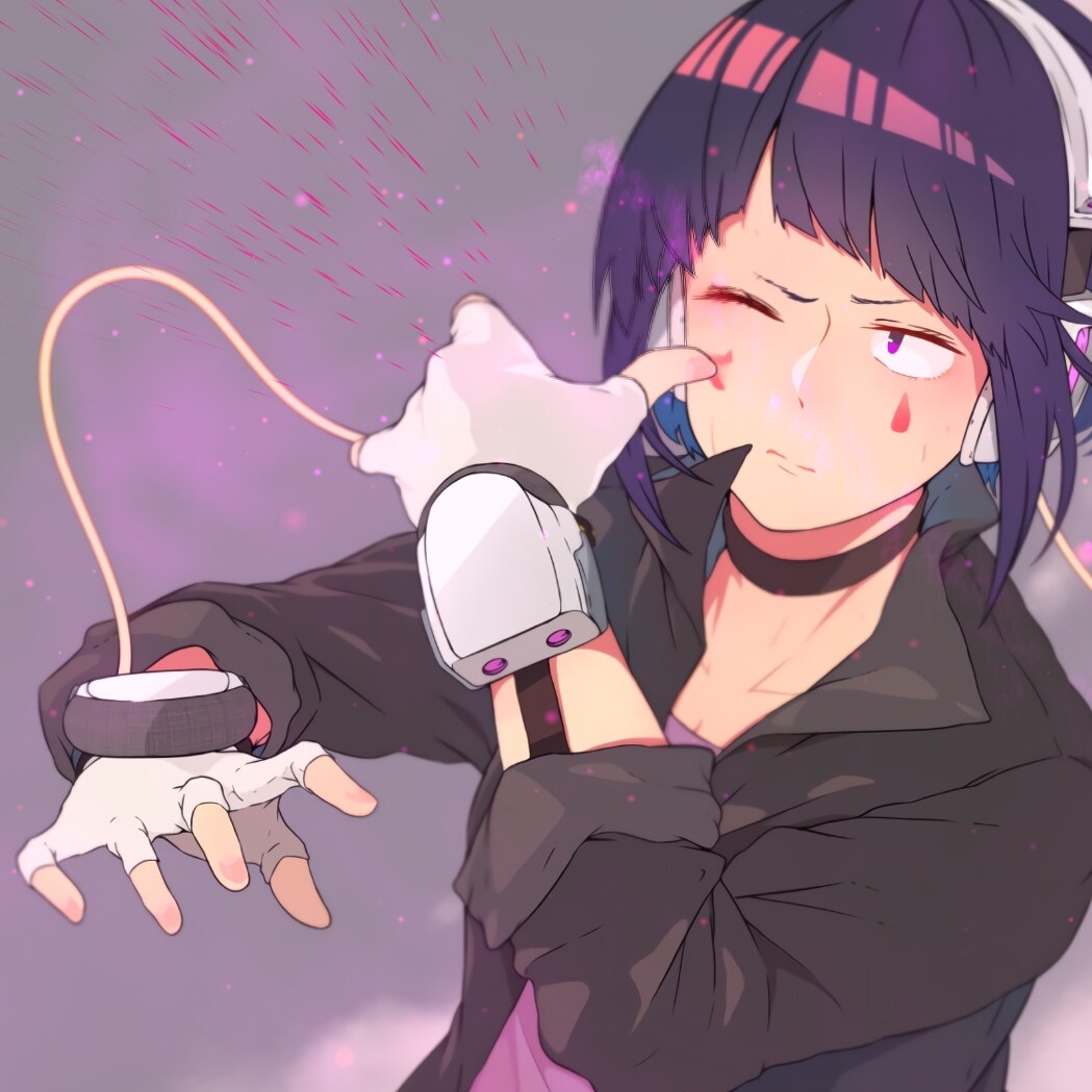 Kyoka Jiro Animated Ear Pulse - Boku No Hero Academia Wallpaper - (Hover Over To See Effect) - with sound