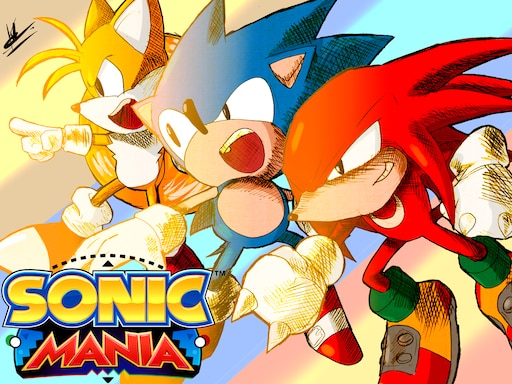 Сумасшедший соник. Sonic Mania персонажи. Sonic Mania OST. Crazy Sonic. Sonic Universe.
