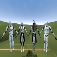 Steam Workshop All Cgi Phase 1 Clone Trooper Models - phase i clone models for moc roblox