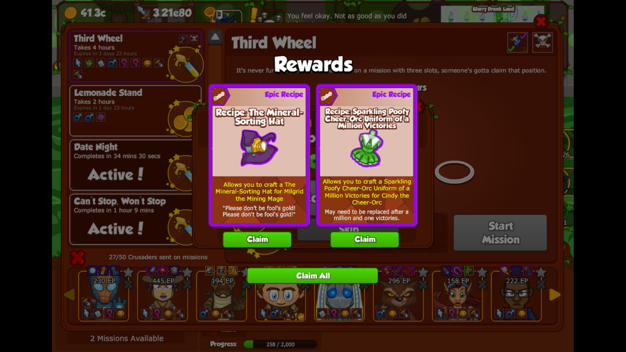 crusaders of the lost idols best talents