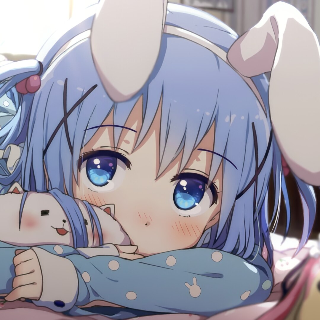 [點兔] 智乃與提比的凝望 Chino & Tibi looking at you