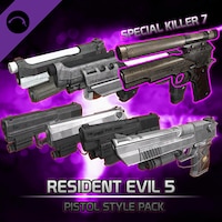 RE5 Assault rifles style and skin pack