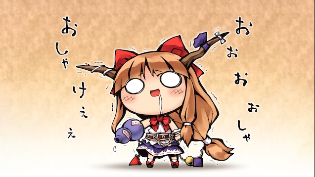 Steam Workshop Drunk Goblin Suika Parallax Animated Touhou Images, Photos, Reviews