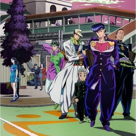 JoJo no Kimyou na Bouken: Diamond wa Kudakenai OP1 [1080p/60fps]