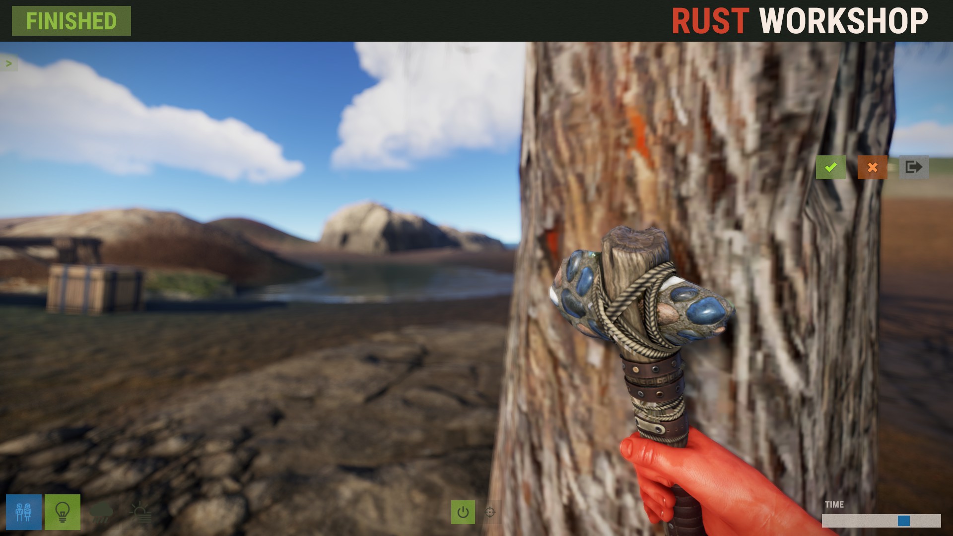 Gravel Stone Hatchet thumbnail 8
