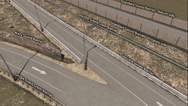 Steam Workshop Network Fences Road Decoration Pack