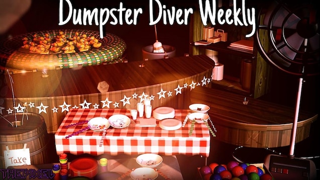 Steam Workshop::[Festive Wah] FNaF 6 - Dumpster Diver Weekly Prop