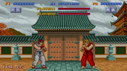 Fighting the first. Стрит Файтер 1987. Street Fighter II 1991. Street Fighter 1987 Ryu. Рю стрит Файтер первый.