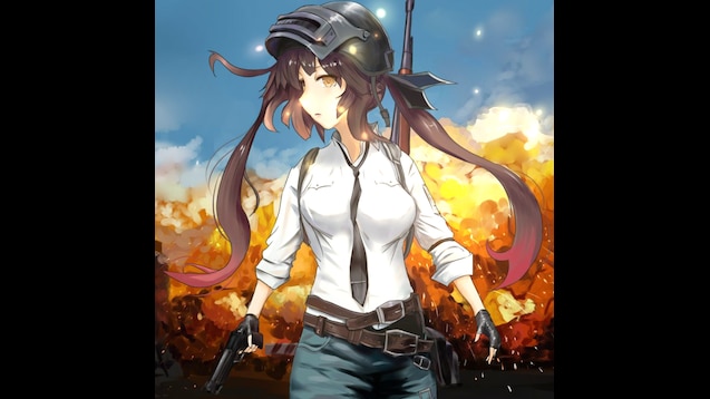 Steam Workshop Player Unknown S Battleground Anime Girl