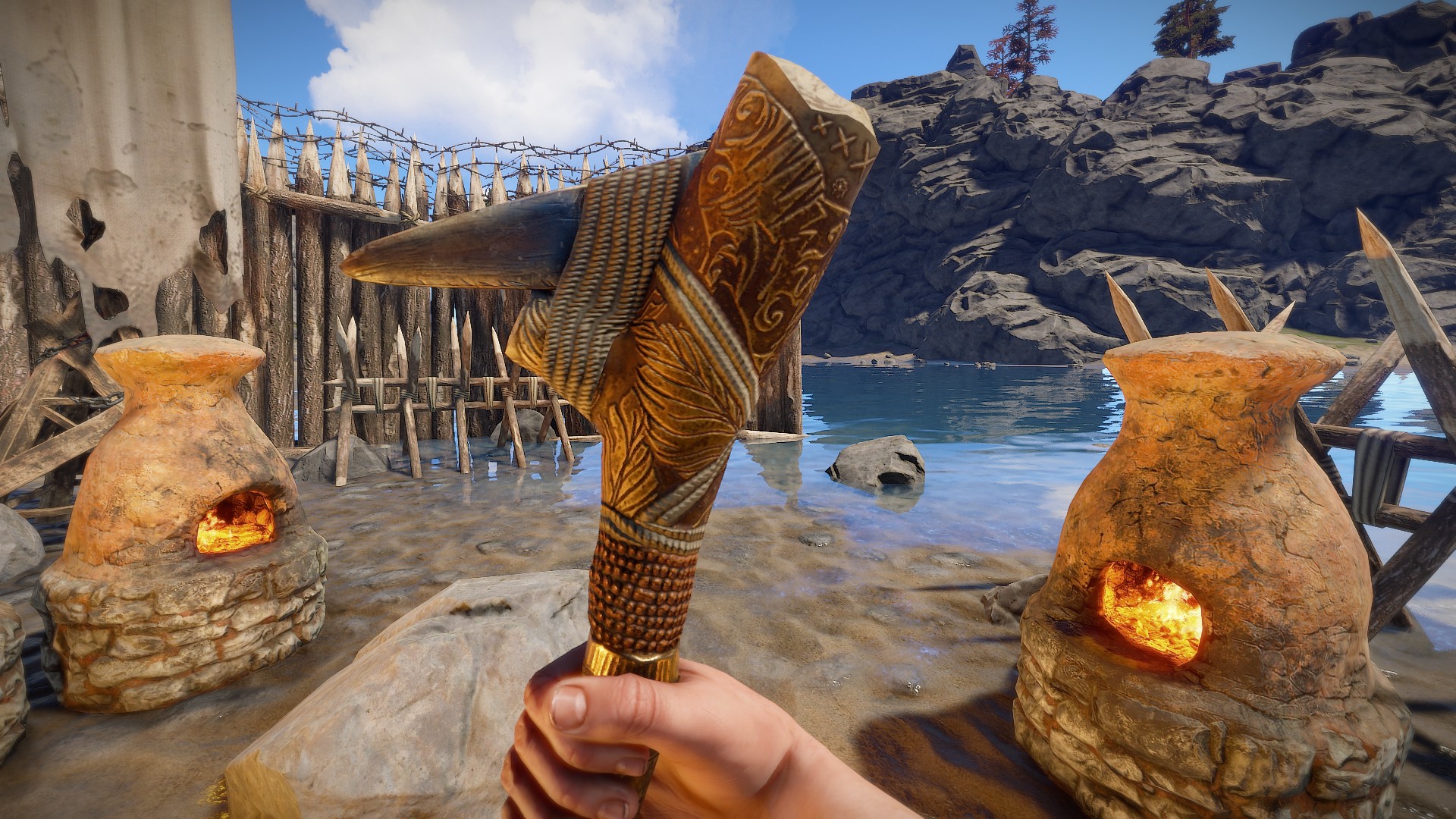 Megalodon Totem Pickaxe thumbnail 2