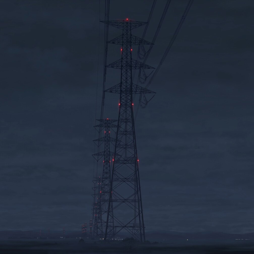 Flashing Power Lines