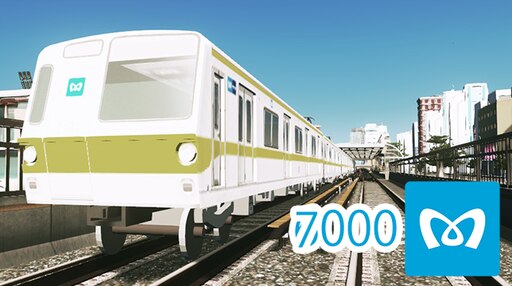 Steam Workshop::Tokyo Metro 7000 Series (MOM)