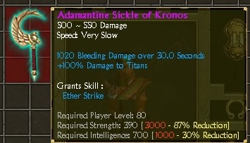 Steam Community :: Guide :: Adrakh's Sickle of Kronos Build