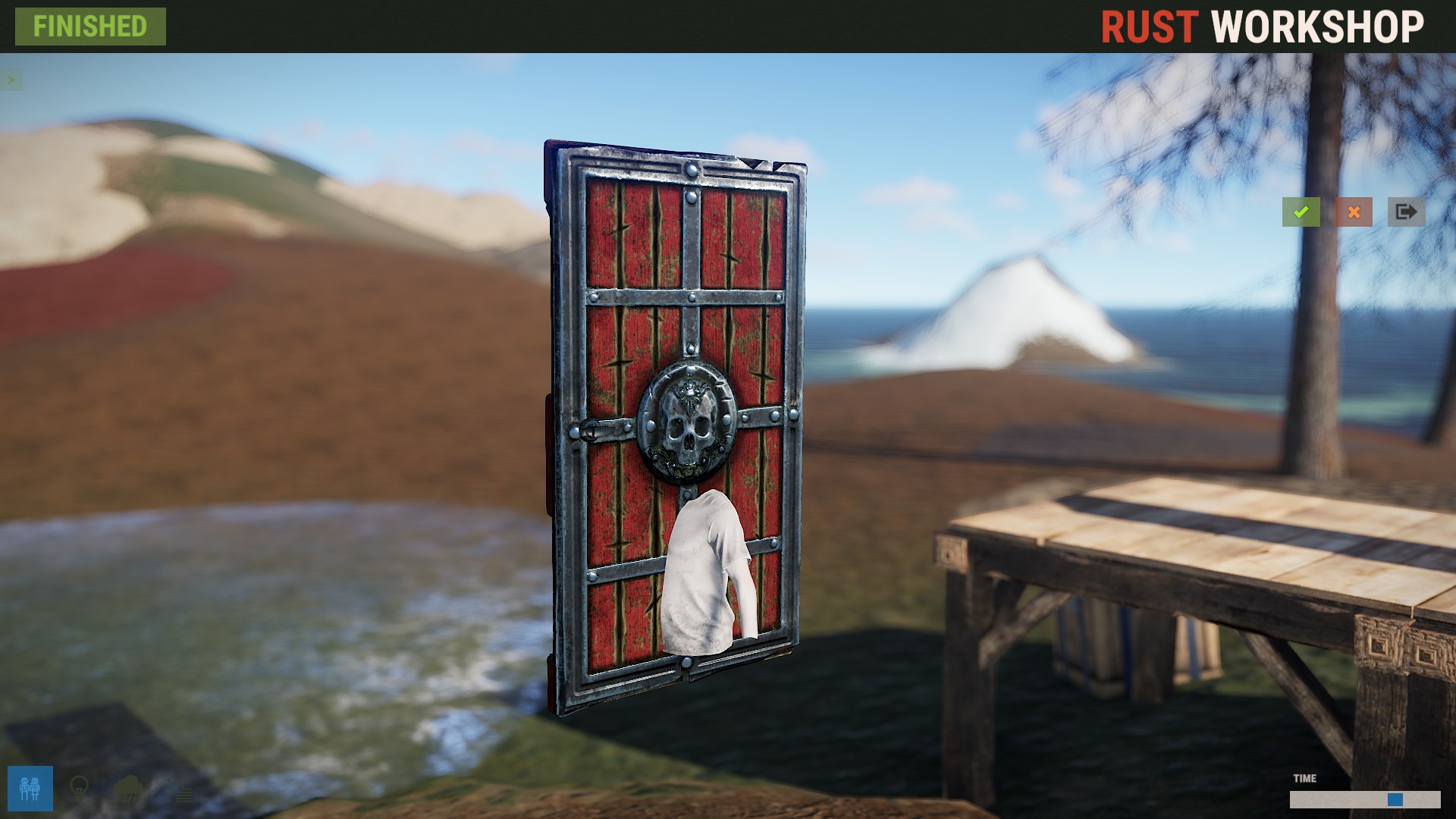 Cursed Wooden Door screenshot 1