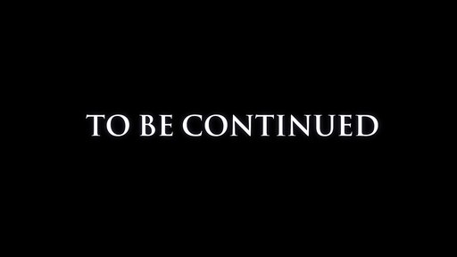 To be continued Jojo