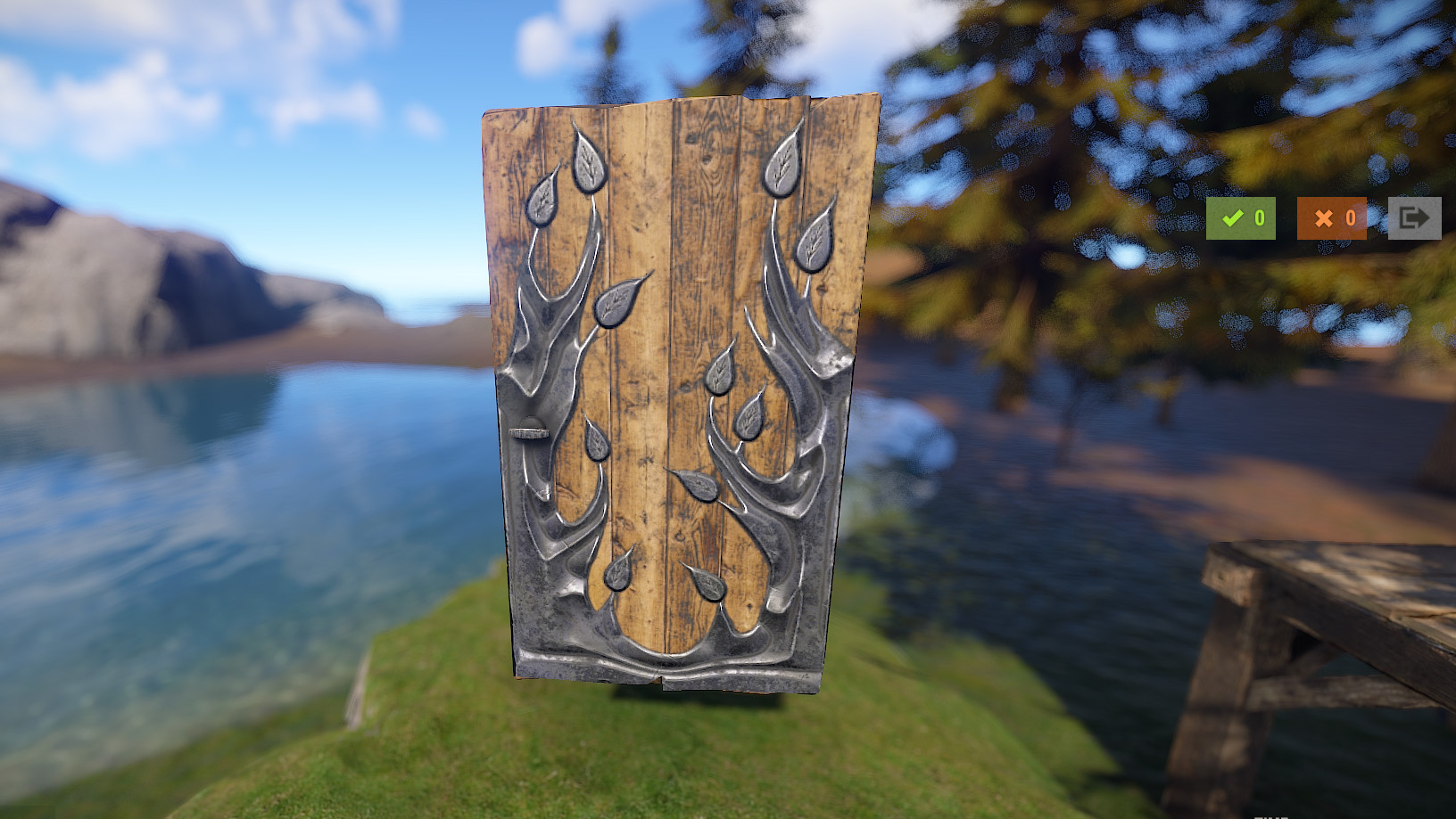Metal Tree Door thumbnail 2